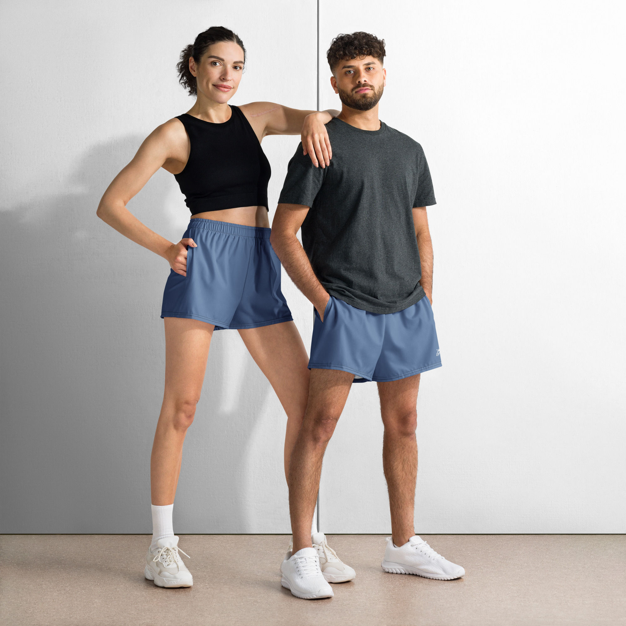 Classic Essentials Athletic Shorts (Unisex; Super Blue)