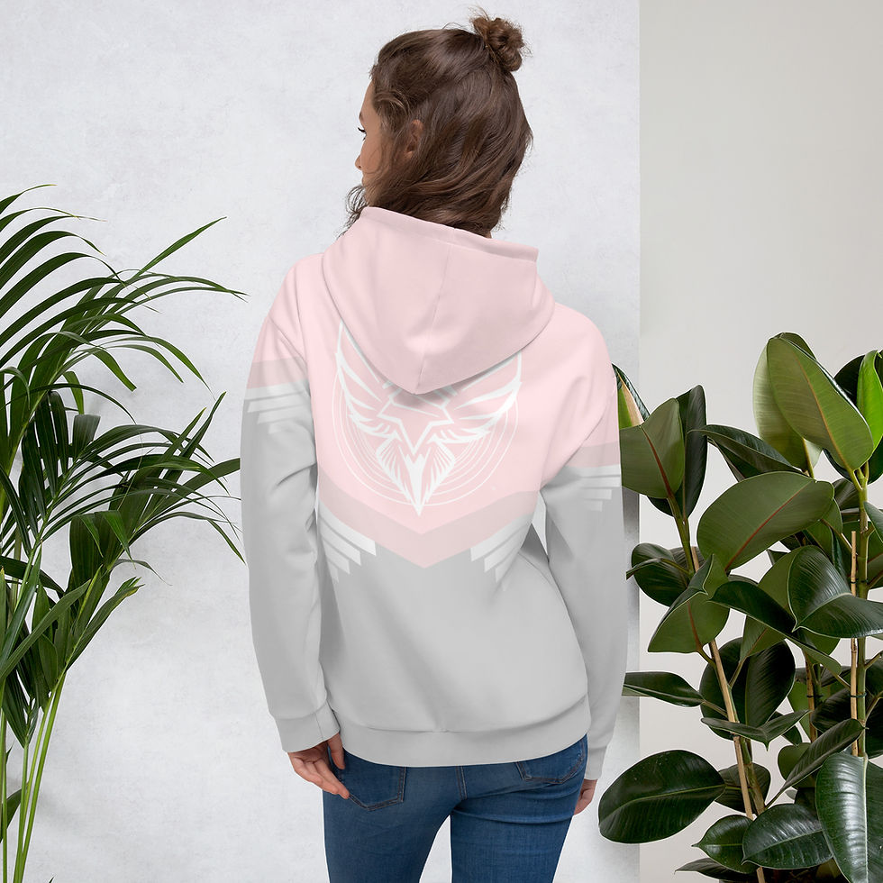 Thumbnail: Superhuman Essentials Pullover Hoodie (Unisex; Paladin; Pink Champagne/Angelic)