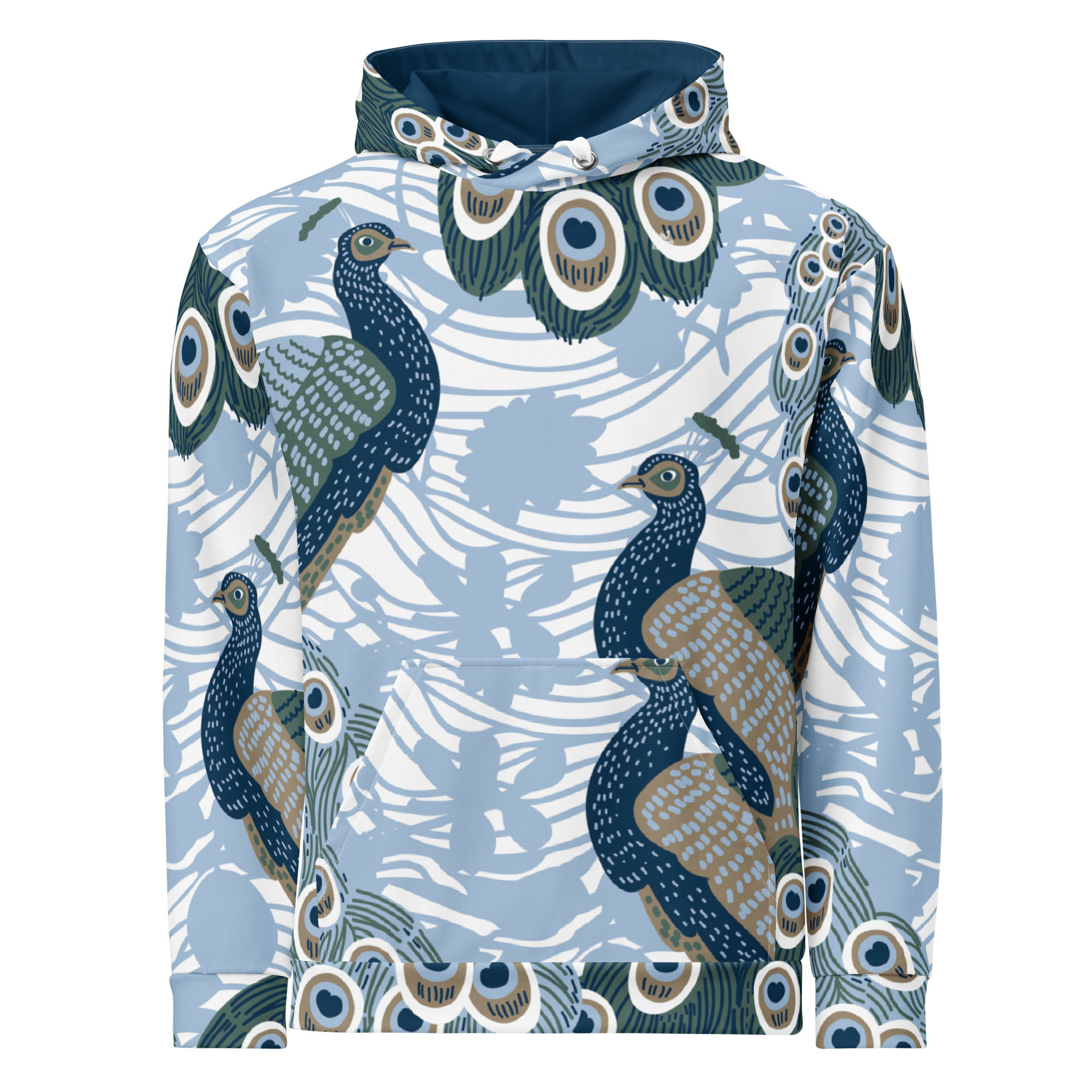 Classic Essentials Pullover Hoodie (Unisex; Peacock)