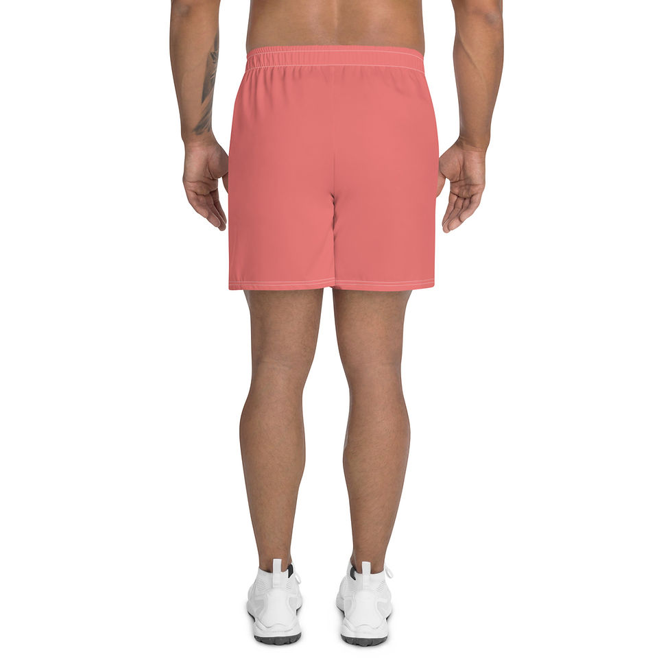 Thumbnail: Classic Essentials Athletic Shorts (Unisex; Long; Salmon)