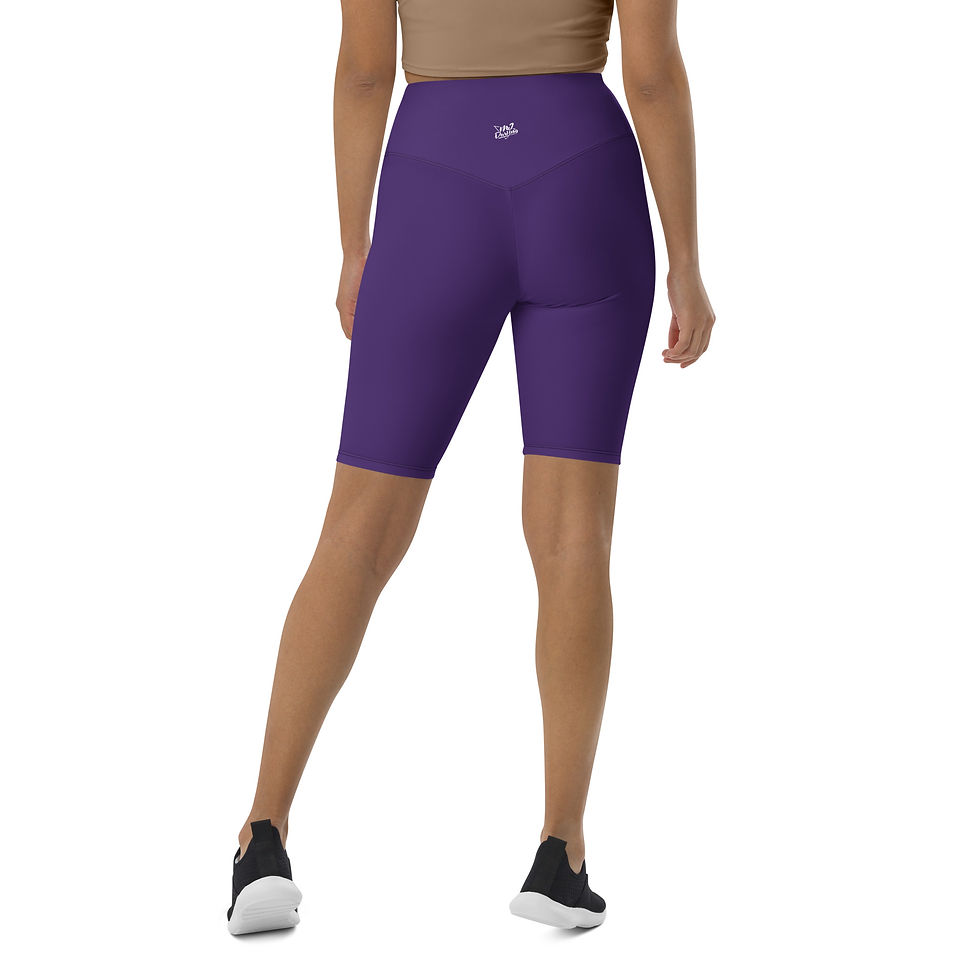 Thumbnail: Classic Essentials Women's Biker Shorts (Purple)