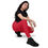 Thumbnail: Classic Essentials Women’s Crossover Leggings w/ Pockets (Red)