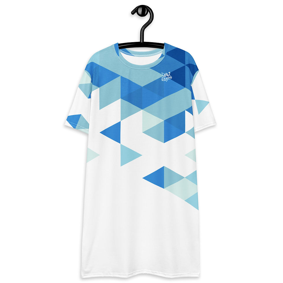 Thumbnail: Superhuman Essentials Women’s T-Shirt Dress (Crystal Clear)