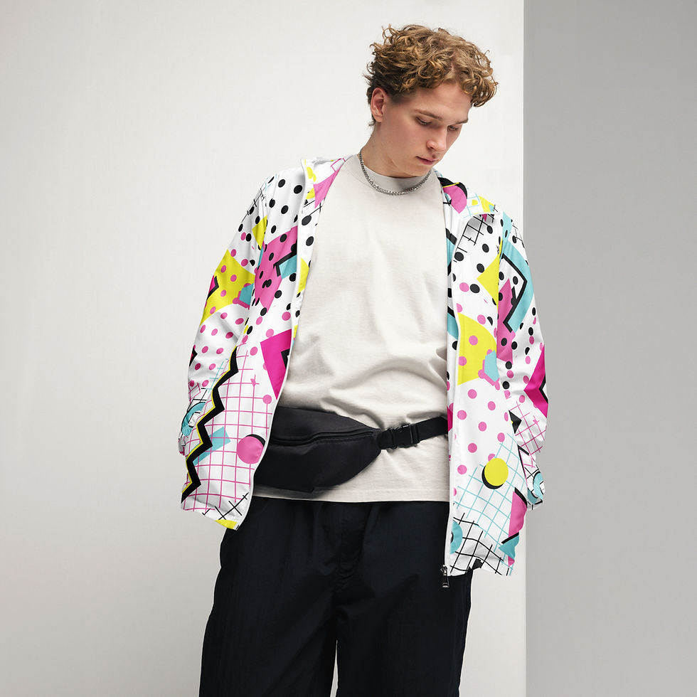 Thumbnail: Classic Essentials Men’s Windbreaker (Retro; '80s)
