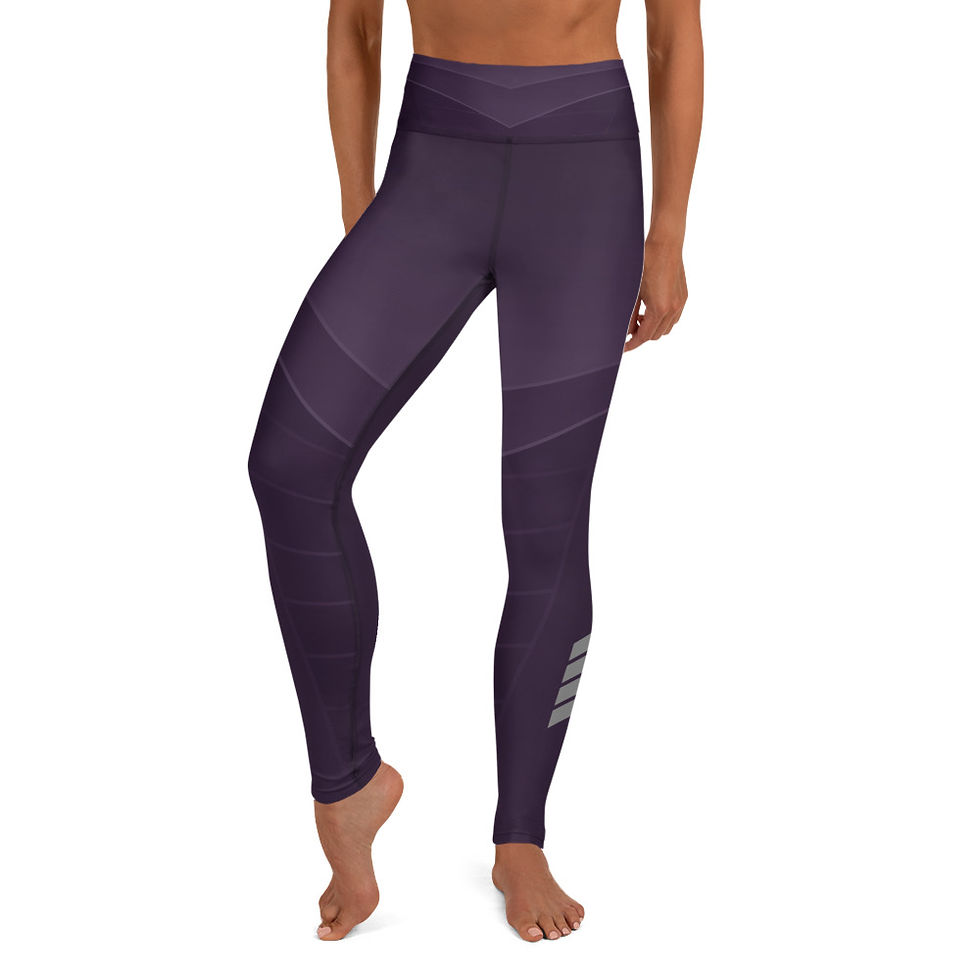 Thumbnail: Superhuman Essentials Women's Yoga Leggings w/ Pocket (Captain; Purple)