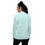 Thumbnail: Classic Essentials Bomber Jacket Liner Zip Sweater (Unisex; Cyan)