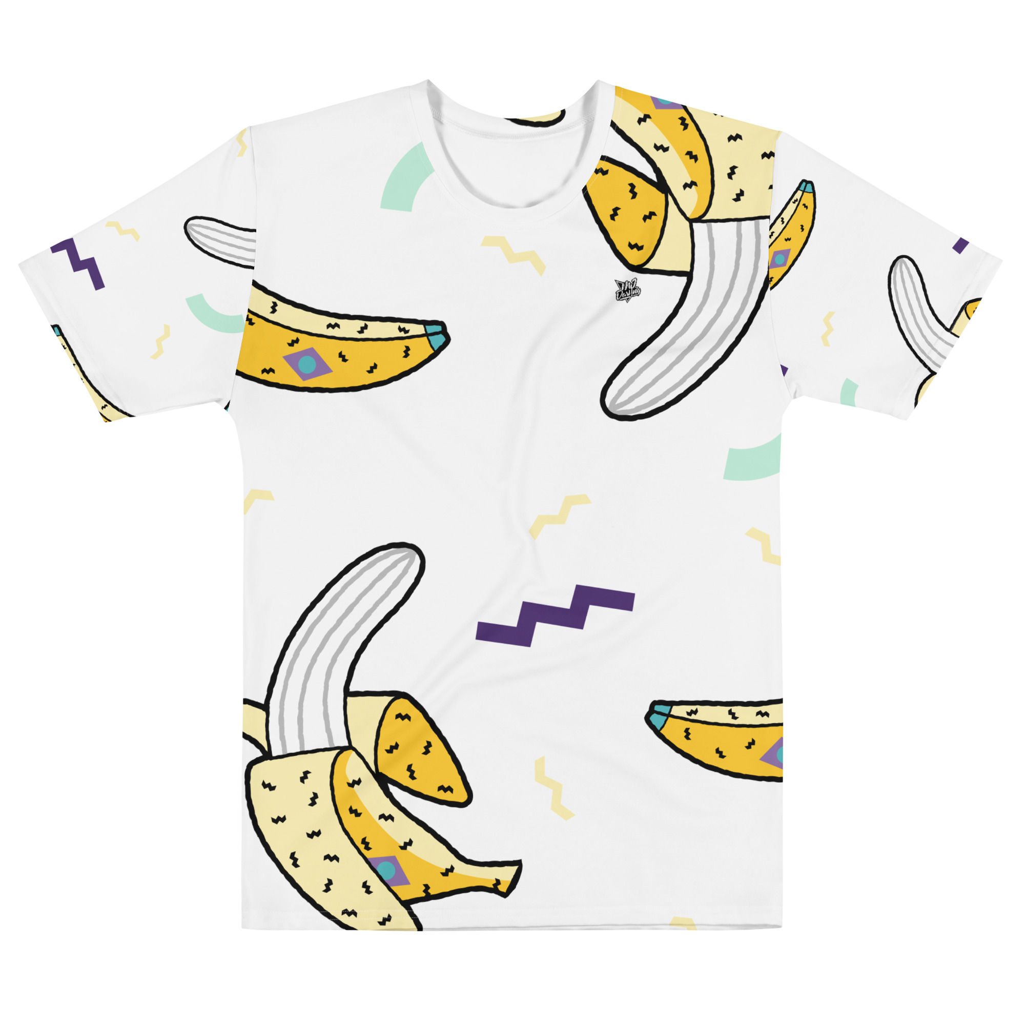 Rockstar Essentials Men's T-Shirt (Go Bananas; White)