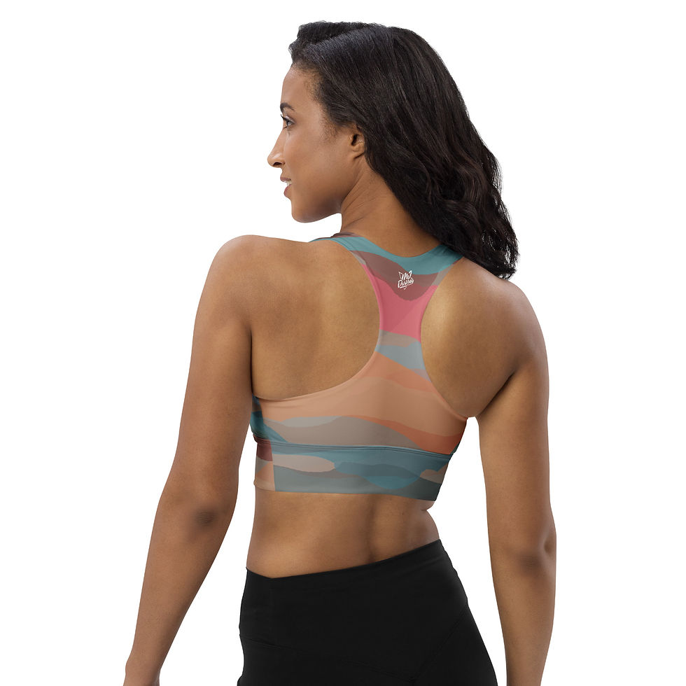 Thumbnail: Rockstar Essentials Women’s Longline Sports Bra/Top (Santa Anna)