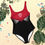 Thumbnail: Superhuman Essentials Women's One-Piece Swimsuit (Paladin; Red/Black)