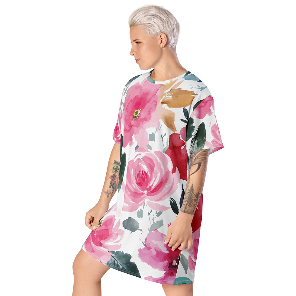 Thumbnail: Classic Essentials Women’s T-shirt Dress (Spring; Betty Rose)