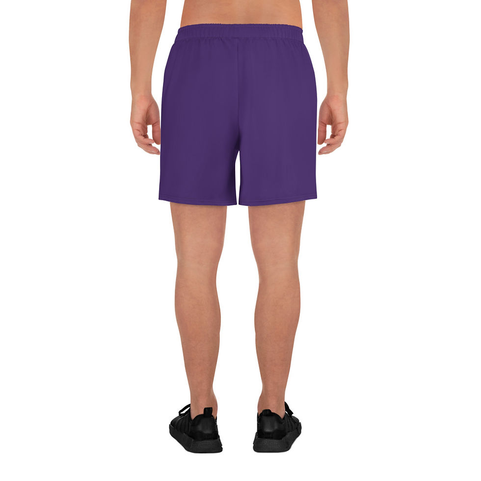 Thumbnail: Classic Essentials Athletic Shorts (Unisex; Long; Purple)