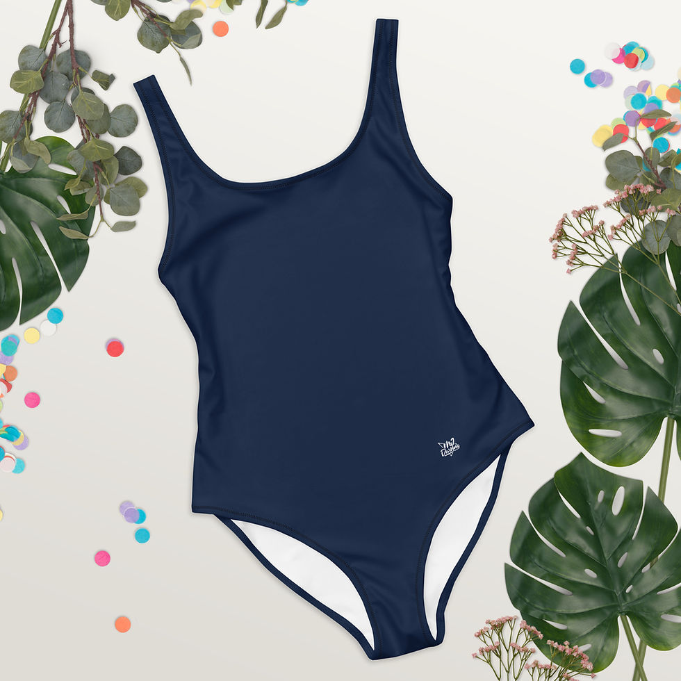Thumbnail: Classic Essentials Women's One-Piece Swimsuit (Navy)