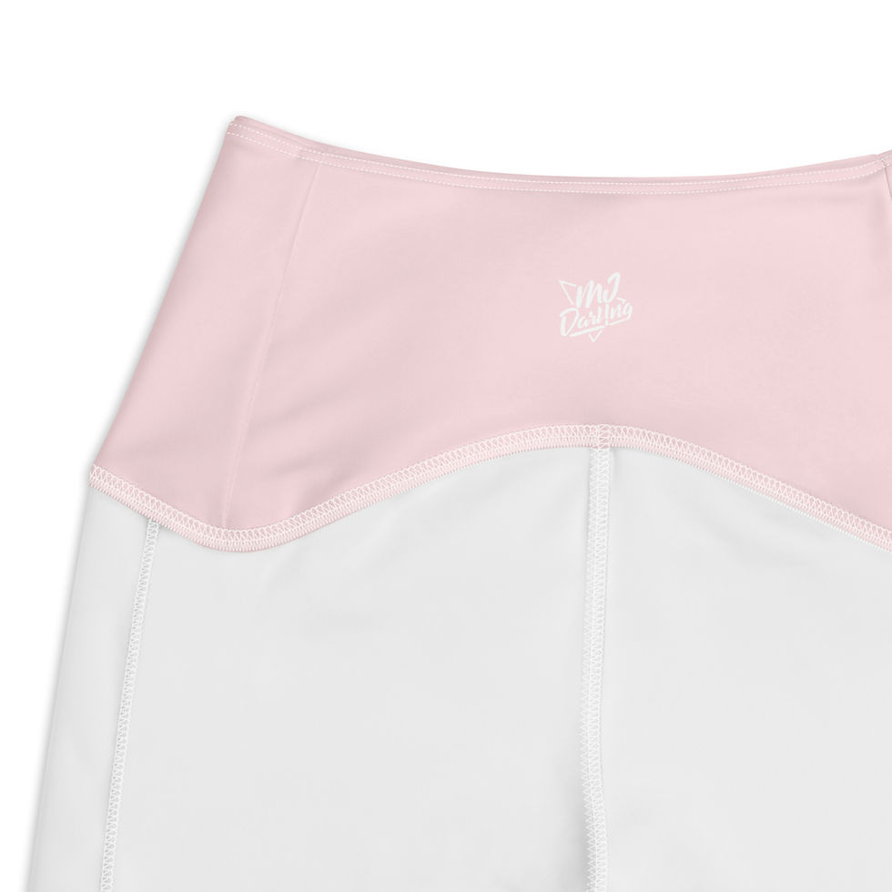 Thumbnail: Classic Essentials Women’s Crossover Leggings w/ Pockets (Pink Champagne)
