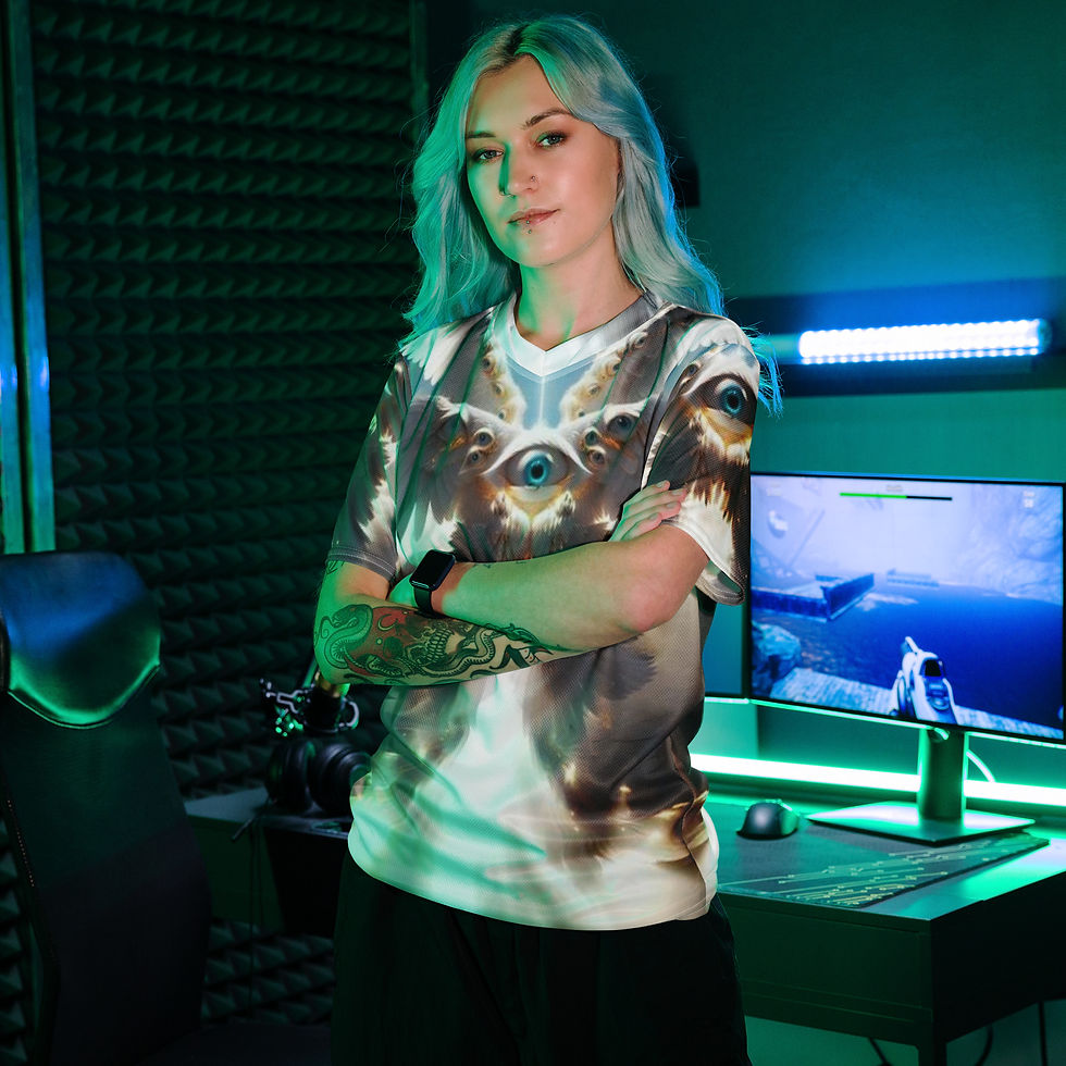 Thumbnail: Superhuman Essentials Sports Jersey (Unisex; Be Not Afraid 2)