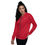 Thumbnail: Classic Essentials Bomber Jacket Liner Zip Sweater (Unisex; Red)