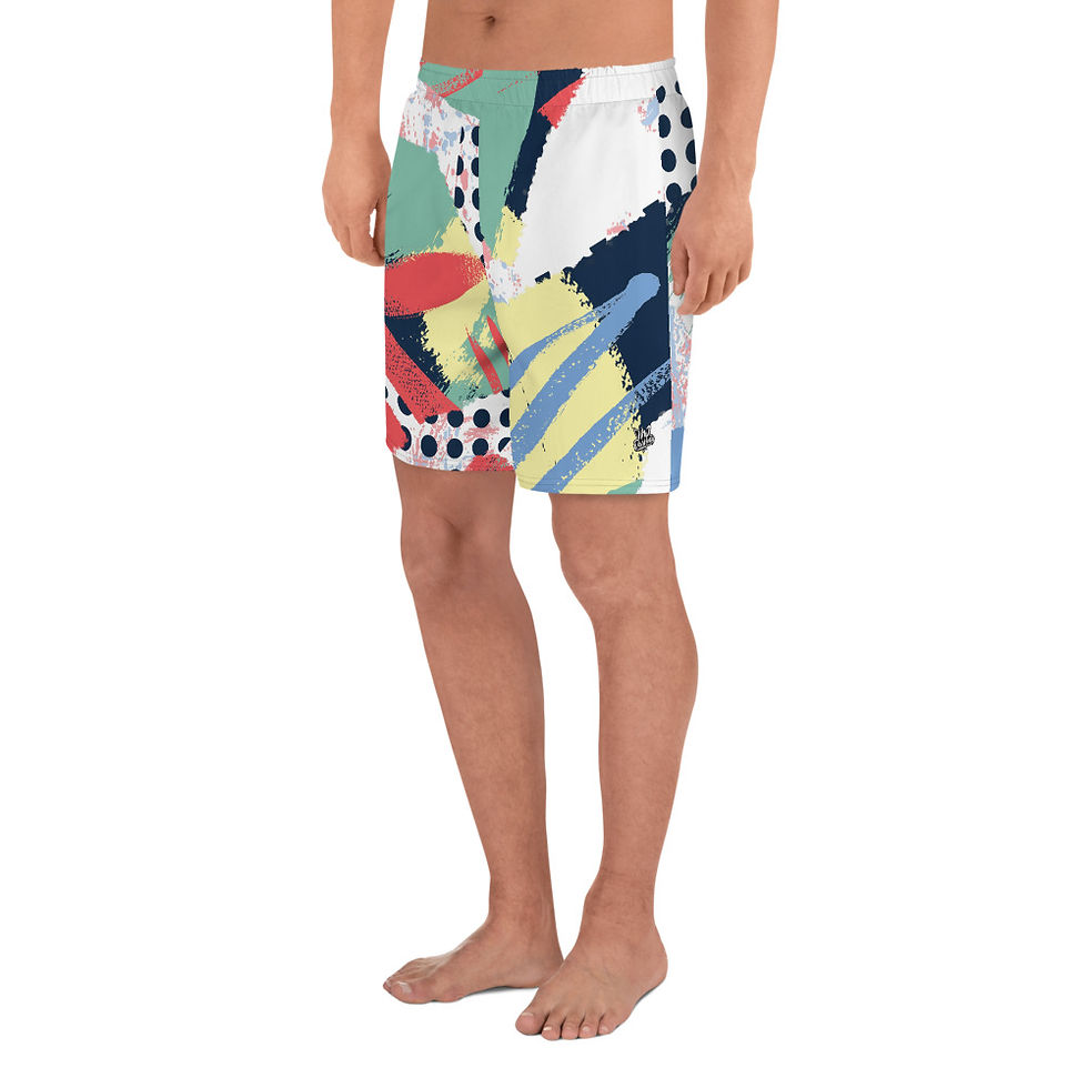 Thumbnail: Rockstar Essentials Athletic Shorts (Unisex; Long; Magazine)