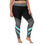 Thumbnail: Superhuman Essentials Women's Yoga Leggings w/ Pocket (Cyan/Black)