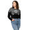 Thumbnail: Superhuman Essentials Long-Sleeve Cropped Rash Guard (Paladin; Gray/Black)