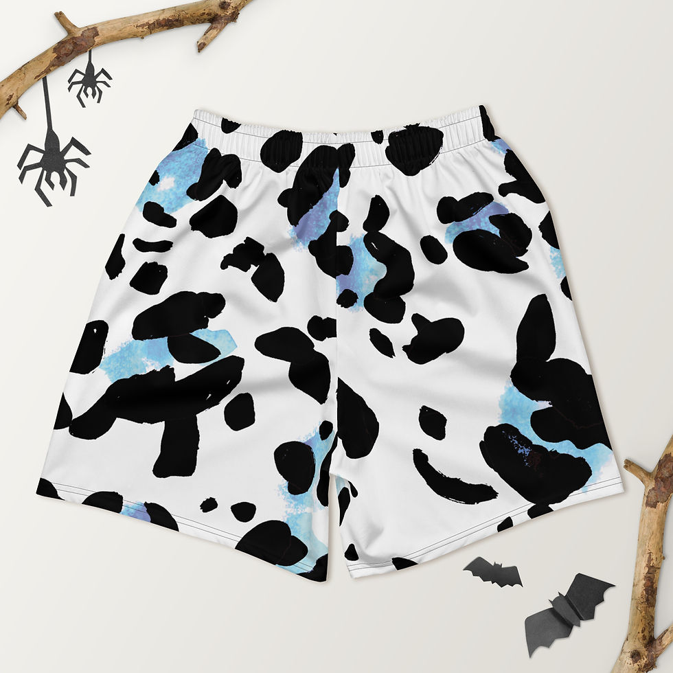 Thumbnail: Rockstar Essentials Athletic Shorts (Unisex; Long; Arctic Cougar)