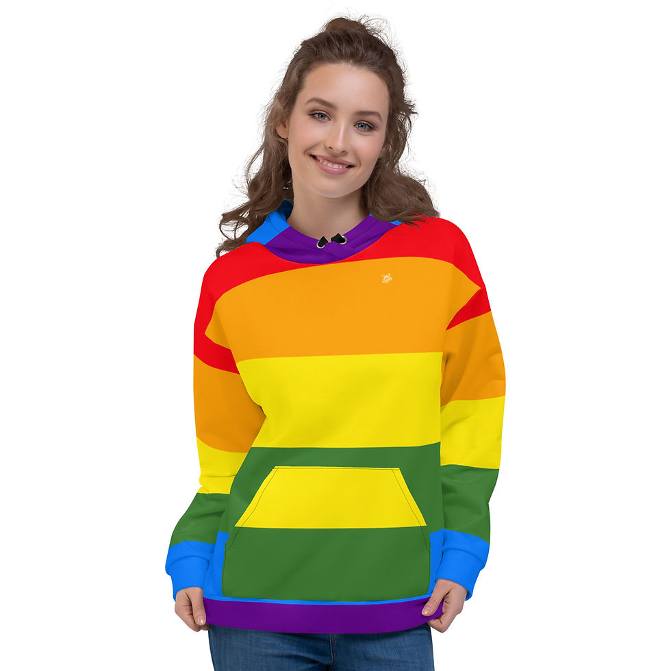 Thumbnail: Rockstar Essentials Pullover Hoodie (Unisex; Pride)