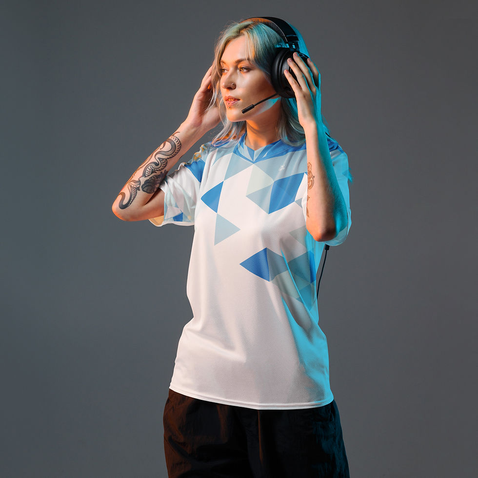 Thumbnail: Superhuman Essentials Sports Jersey (Unisex; Crystal Clear)