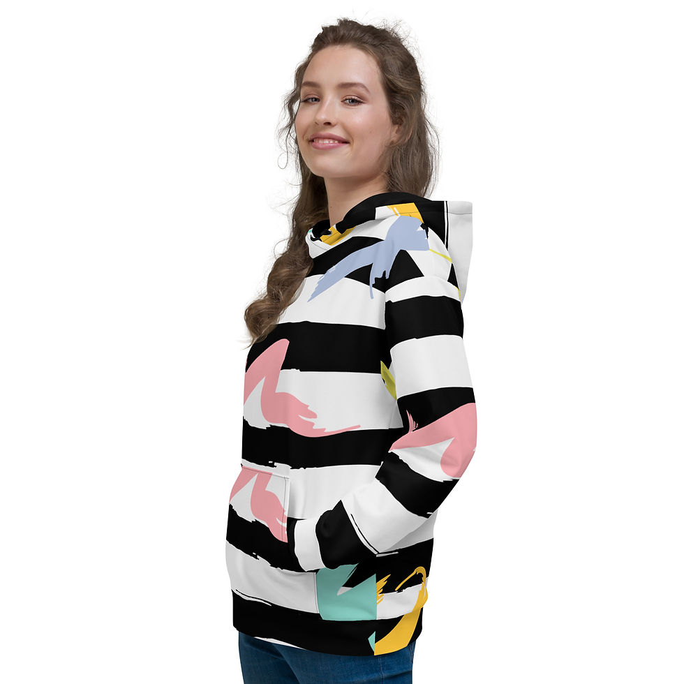 Thumbnail: Rockstar Essentials Pullover Hoodie (Unisex; Letters From Paris)