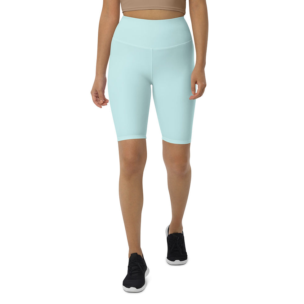 Thumbnail: Classic Essentials Women's Biker Shorts (Cyan)