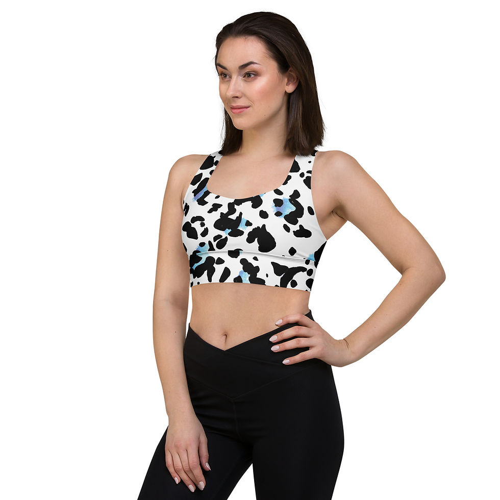 Thumbnail: Rockstar Essentials Women’s Longline Sports Bra/Top (Arctic Cougar)