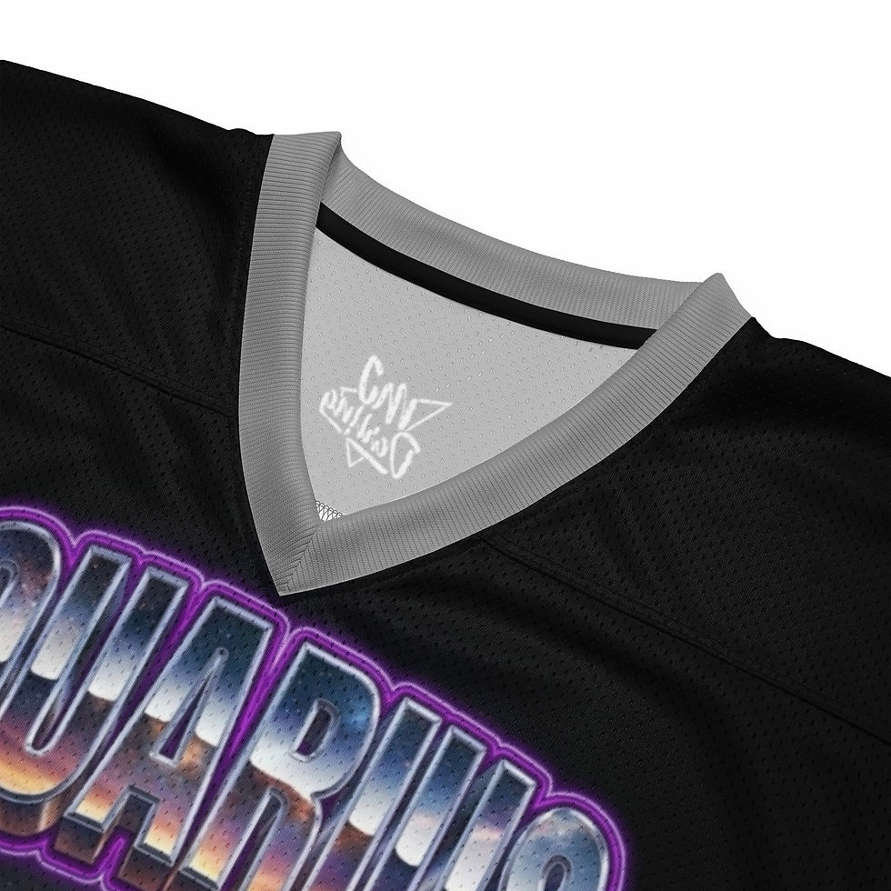 Thumbnail: Zodiac American Football Jersey (Aquarius; Unisex)
