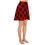 Thumbnail: Rockstar Essentials Women's A-Line Skater Sun Skirt (Punk; Duncan; Red)