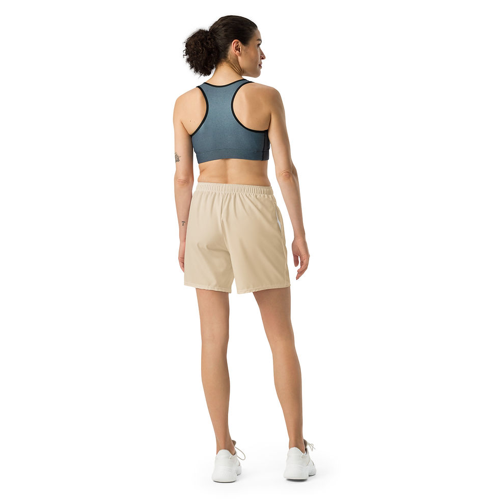 Thumbnail: Classic Essentials Athletic Shorts (Unisex; Long; Champagne)