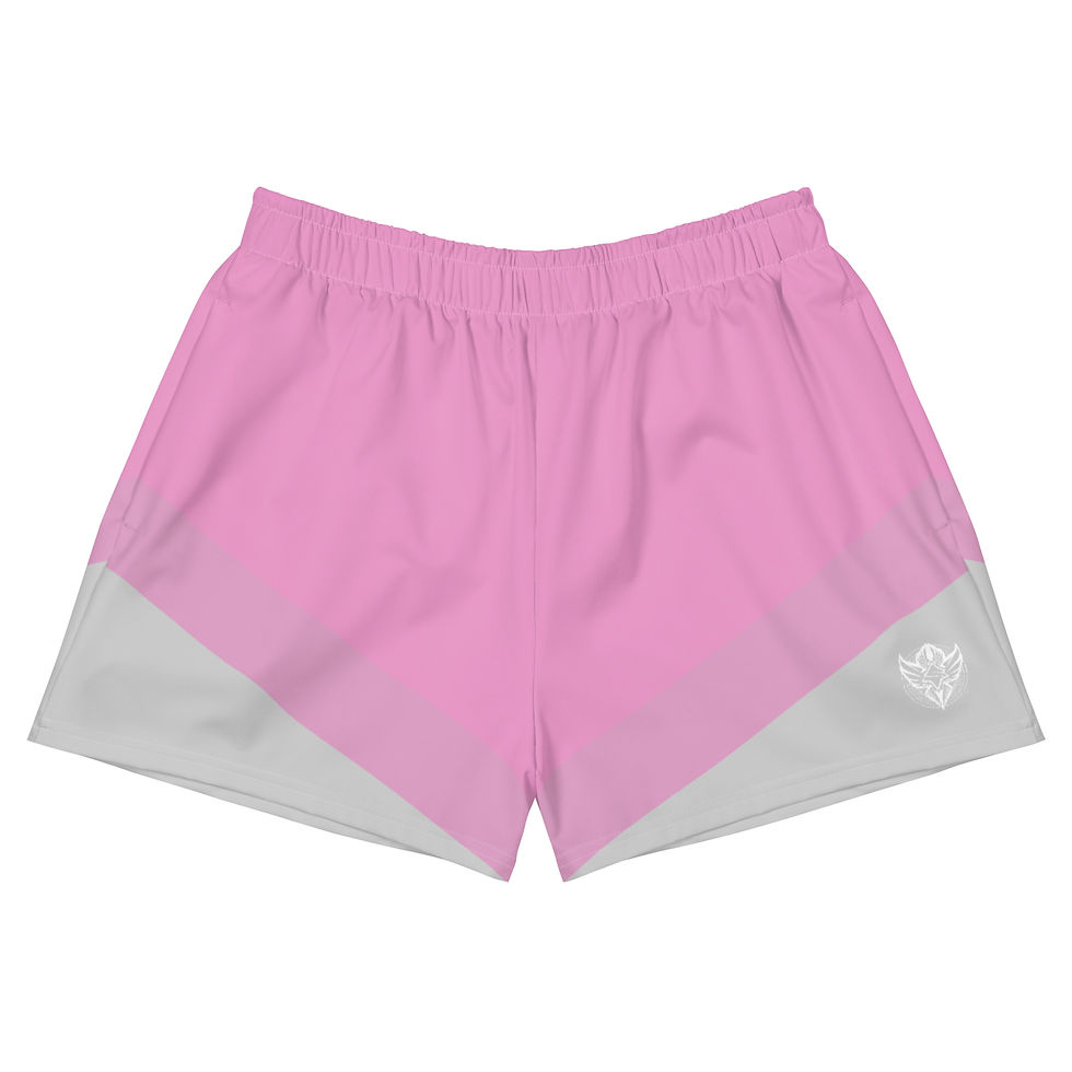 Thumbnail: Superhuman Essentials Athletic Shorts (Unisex; Paladin; Mauvelous/Angelic)