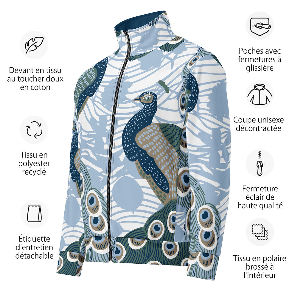 Thumbnail: Unisex track jacket