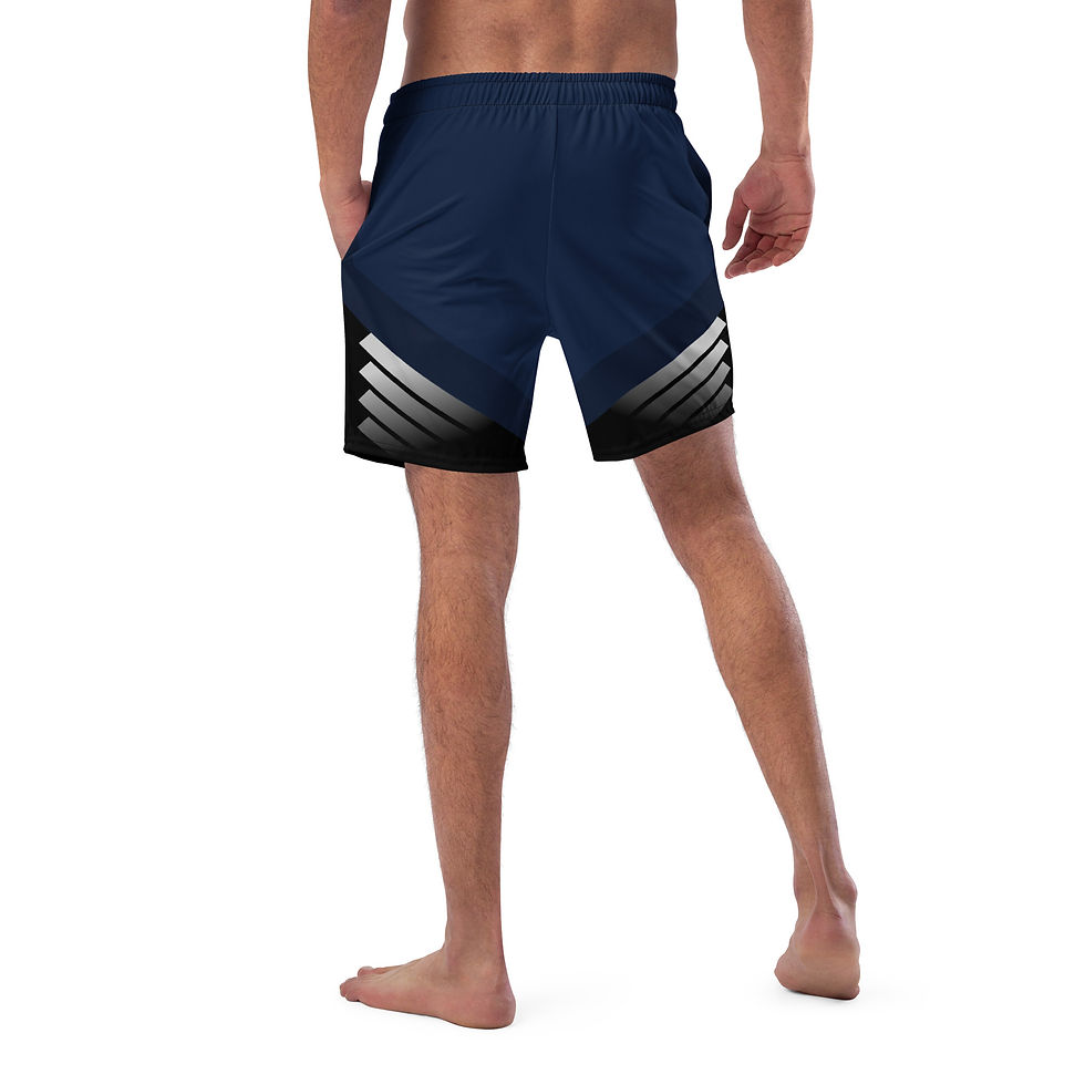Thumbnail: Superhuman Essentials Men's Swim Trunks (Paladin; Navy/Black)