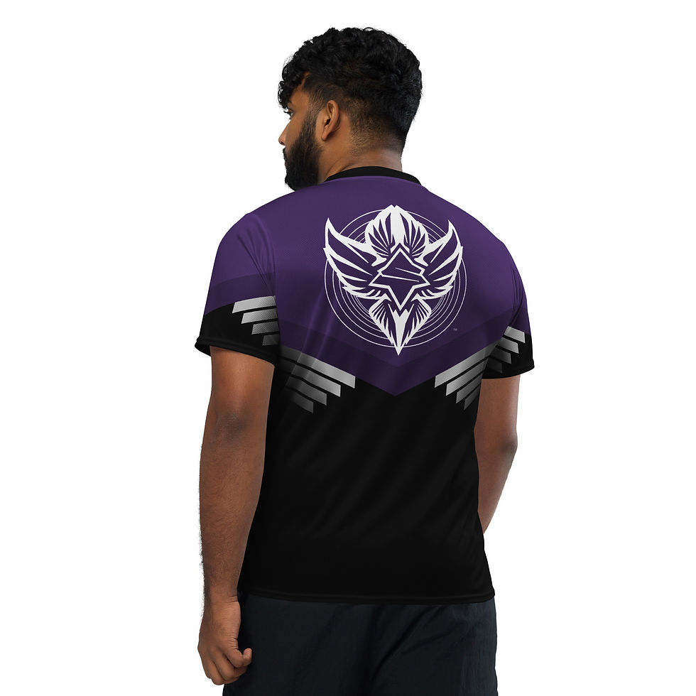 Thumbnail: Superhuman Essentials Sports Jersey (Unisex; Paladin; Purple/Black)