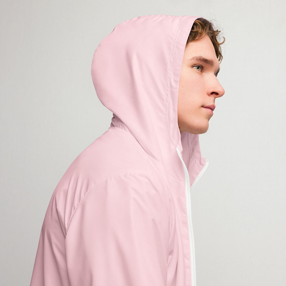 Thumbnail: Classic Essentials Men’s Windbreaker (Pink Champagne)