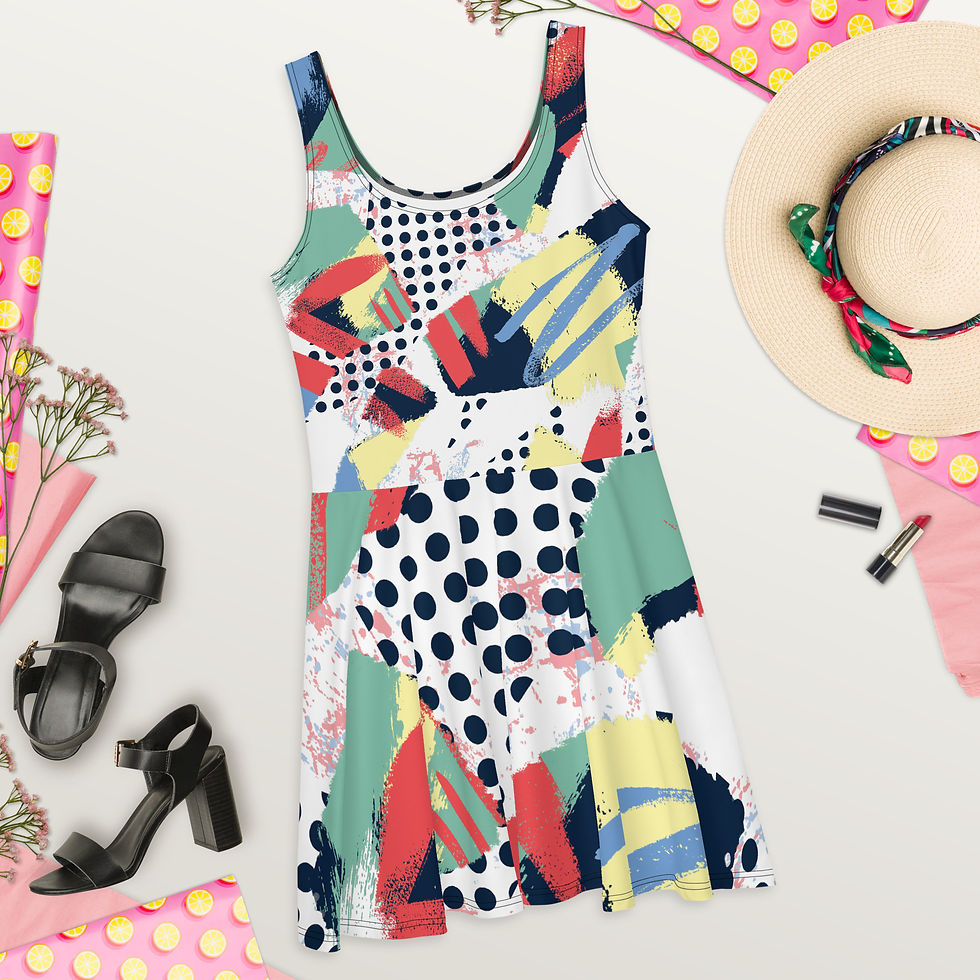 Thumbnail: Rockstar Essentials Women’s A-Line Skater Sun Dress (Magazine)