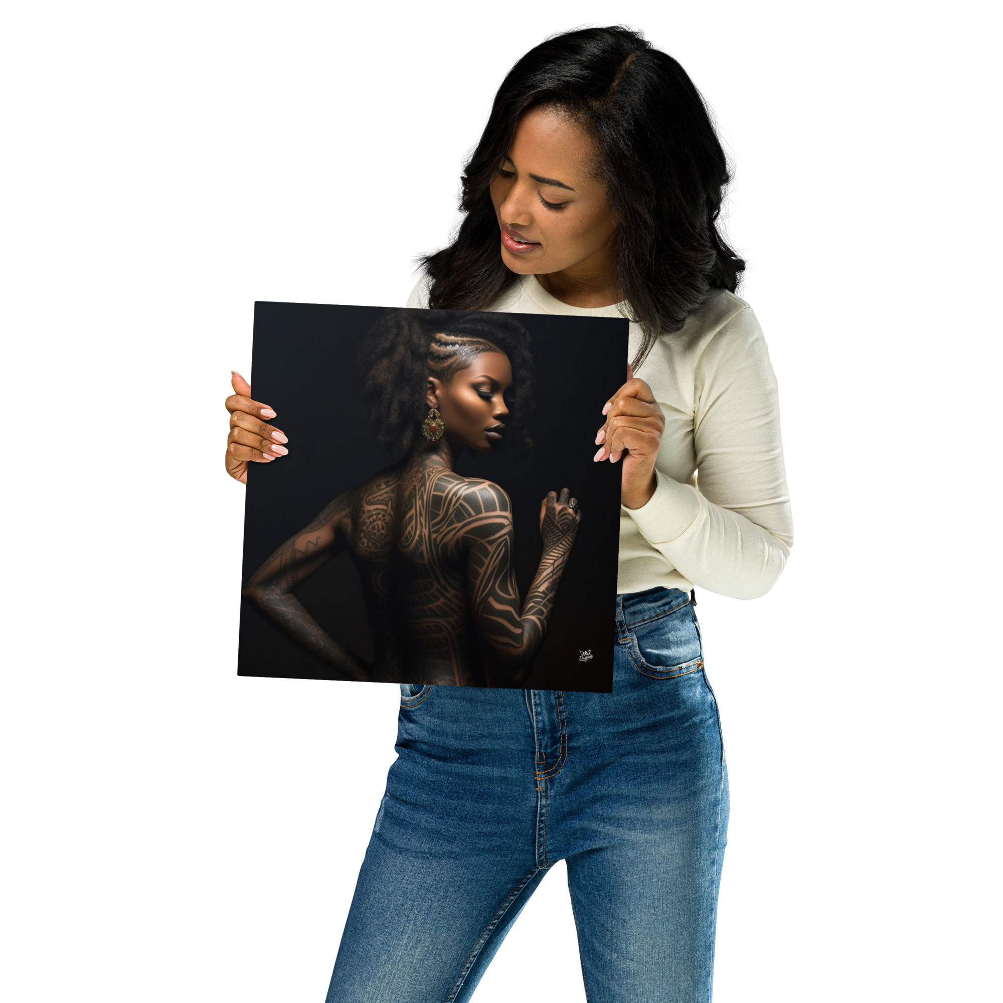 Metal Print (Black & Gold) 4