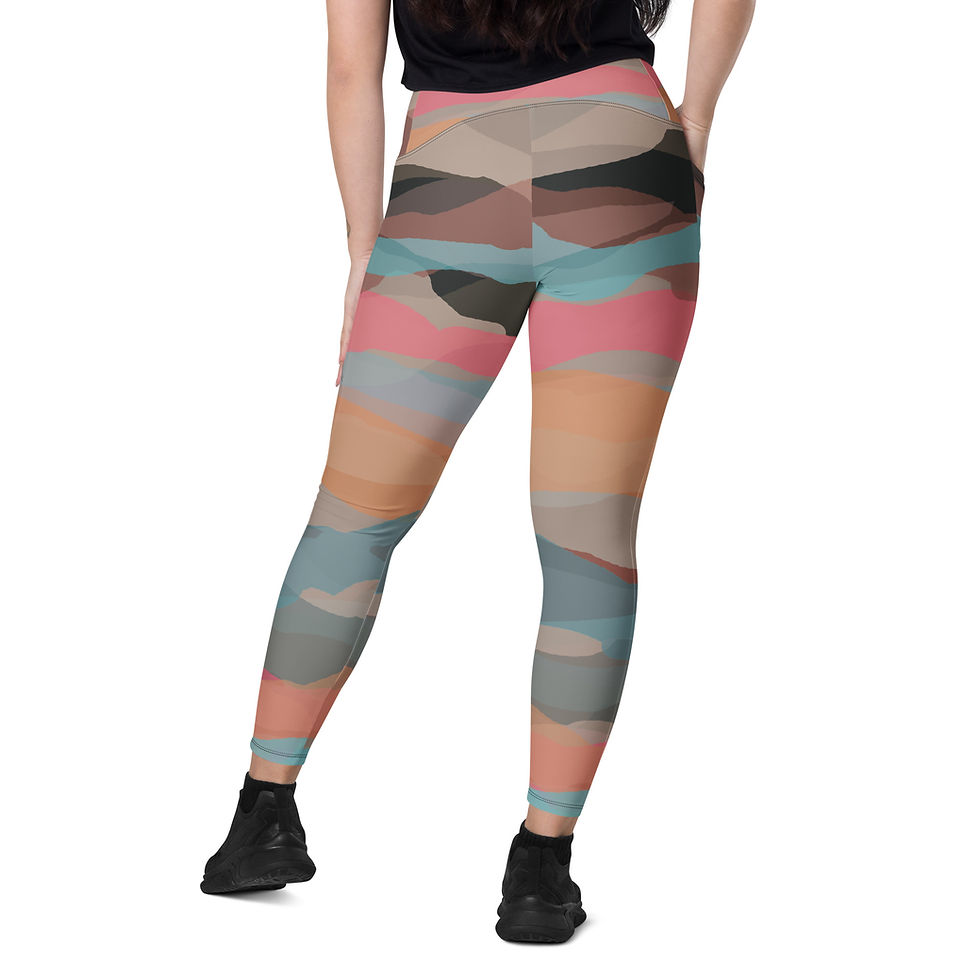 Thumbnail: Rockstar Essentials Women’s Crossover Leggings w/ Pockets (Santa Anna)