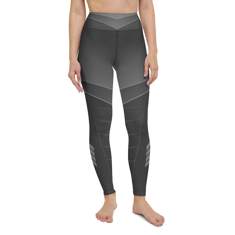 Thumbnail: Superhuman Essentials Women's Yoga Leggings w/ Pocket (Captain; Gray)