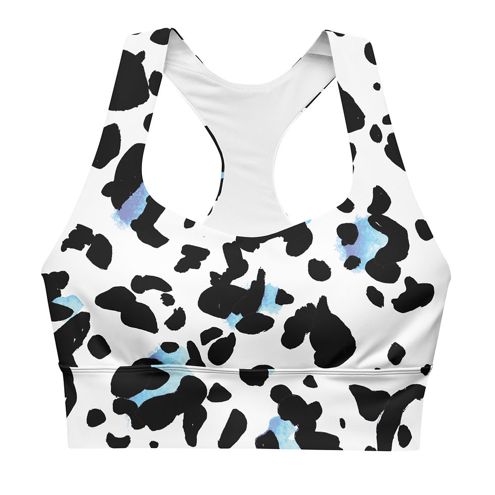 Thumbnail: Rockstar Essentials Women’s Longline Sports Bra/Top (Arctic Cougar)