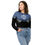 Thumbnail: Superhuman Essentials Long-Sleeve Cropped Rash Guard (Paladin; Super Blue/Black)