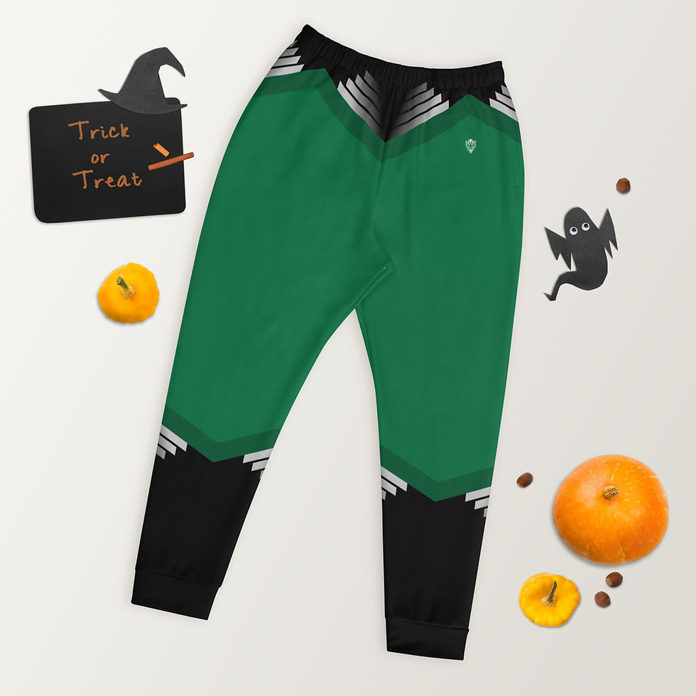 Thumbnail: Superhuman Essentials Men's Joggers (Paladin; Emerald/Black)