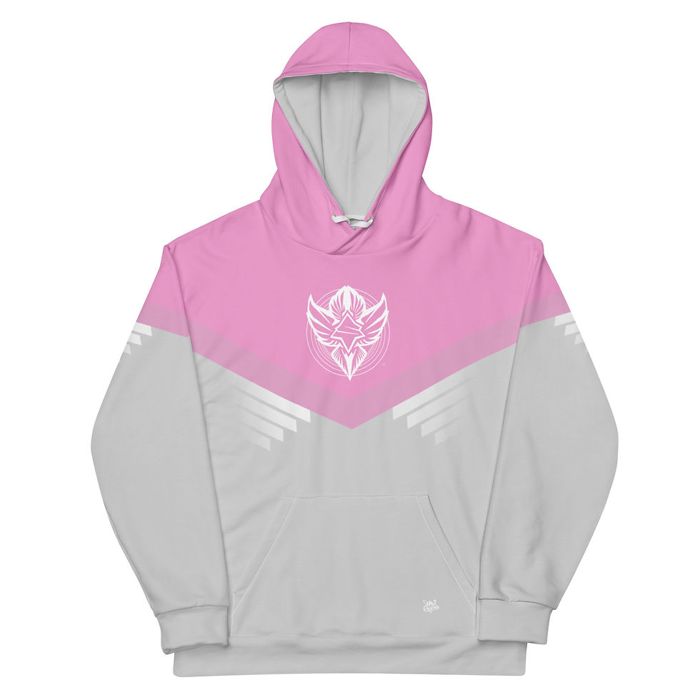 Thumbnail: Superhuman Essentials Pullover Hoodie (Unisex; Paladin; Mauvelous/Angelic)