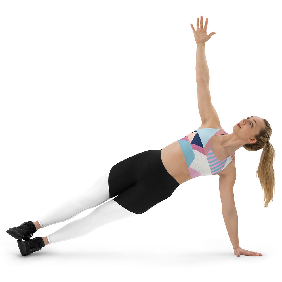 Thumbnail: Rockstar Essentials Women’s Longline Sports Bra/Top (Aleksandra)