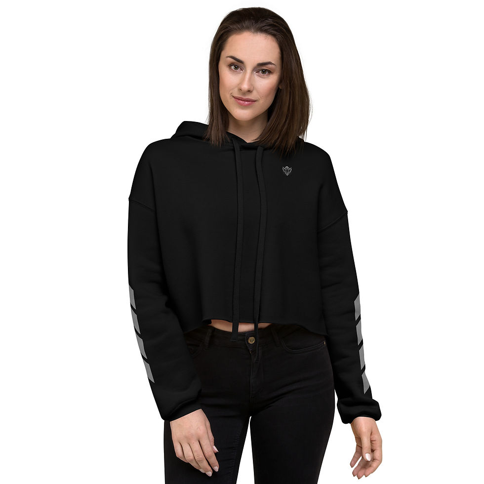 Thumbnail: Superhuman Essentials Women's Cropped Hoodie (Captain; w/ Color Options)