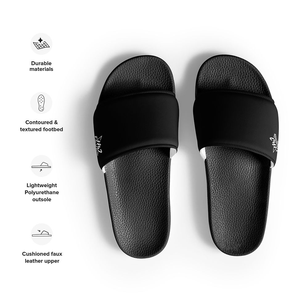 Thumbnail: Rockstar Essentials Men’s Slides (Tiger Style 2/Black)