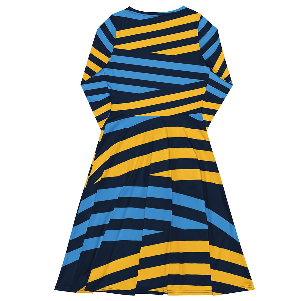 Thumbnail: Rockstar Essentials Women's Long Sleeve Midi Dress w/ Pockets (Nastya)