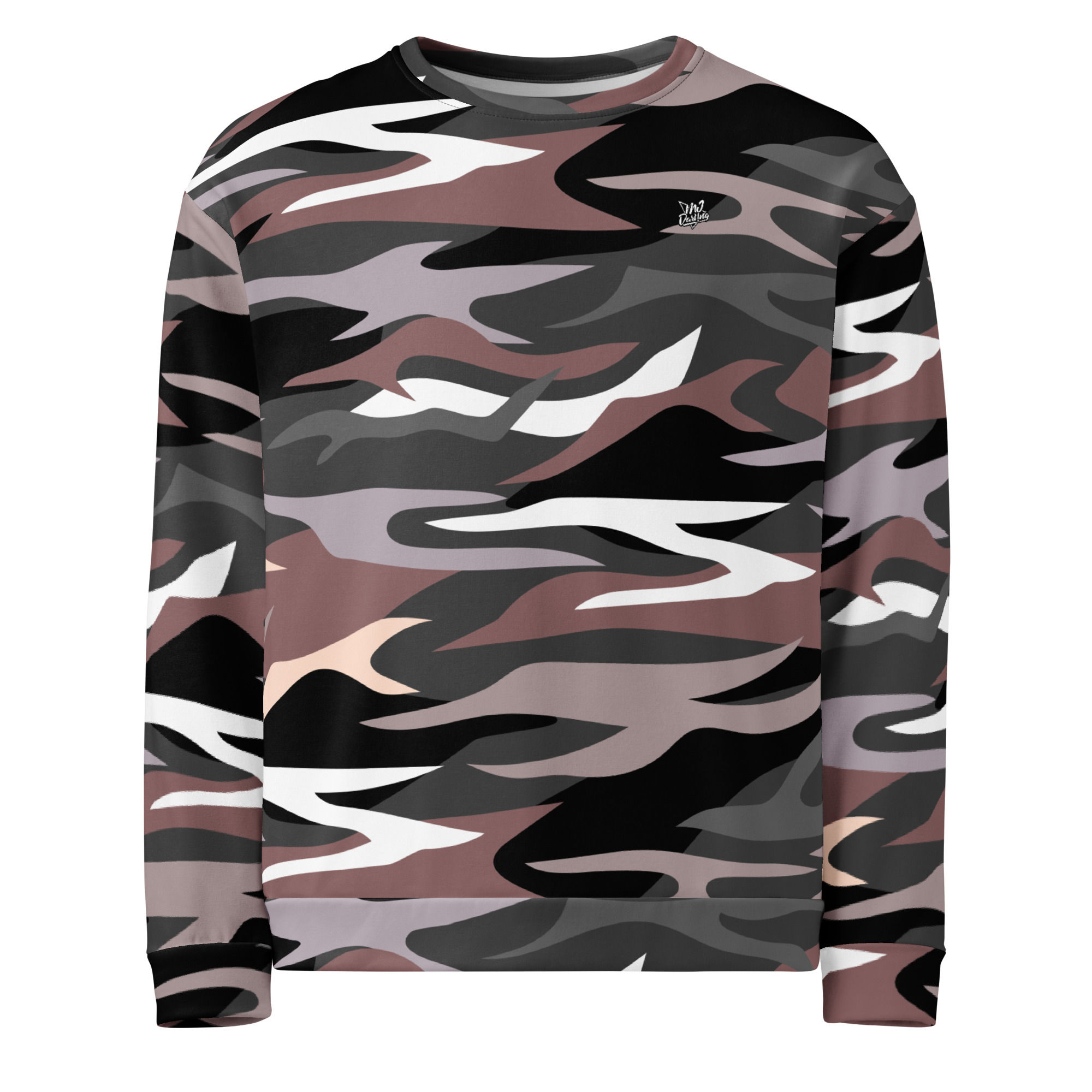 Rockstar Essentials Pullover Sweatshirt (Unisex; Shiggy; Camo; Gray)