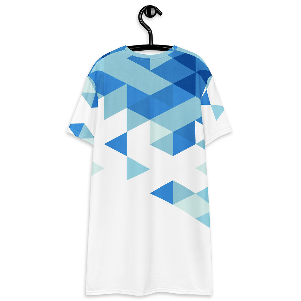Thumbnail: Superhuman Essentials Women’s T-Shirt Dress (Crystal Clear)